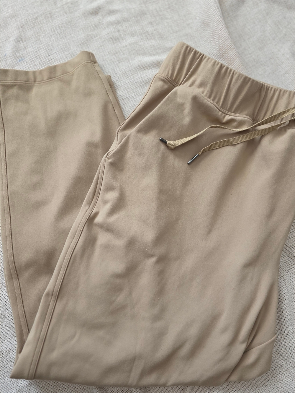 Womens Old Navy Tan Drawstring Jogger Pants Active‎ Tappered Powersoft Size 2x
